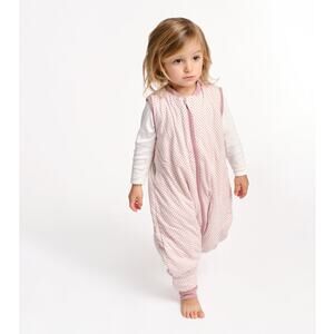 Molis&Co Sleeping Jumpsuit Vichy Pink White Girls XL